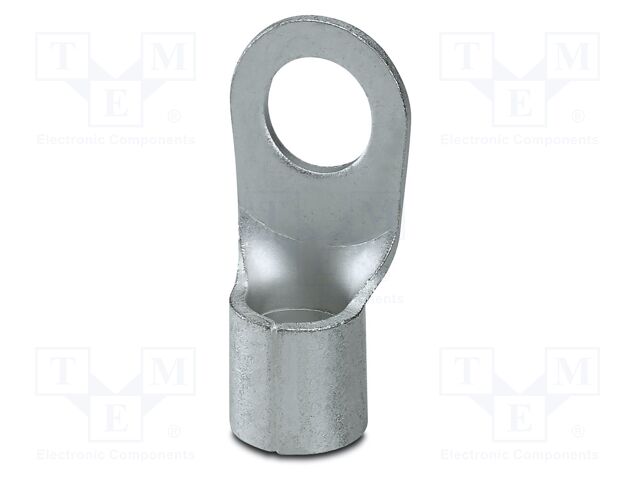 Non-insulated; Body: silver; Tip: ring