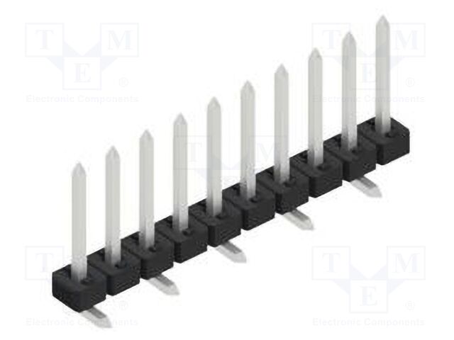 Connector: pin strips; pin header; male; PIN: 10; 2mm; SMT; 1x10