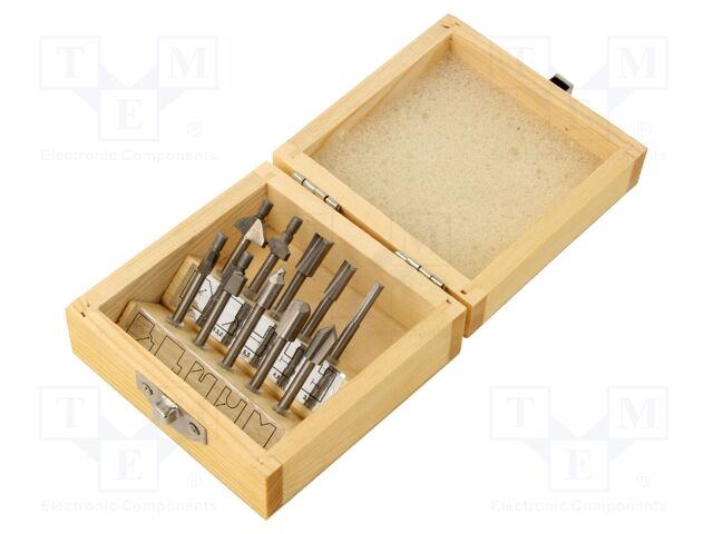 Mill; wood; 10pcs.