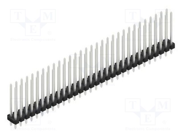 Connector: pin strips; pin header; male; PIN: 60; 2.54mm; THT; 2x30