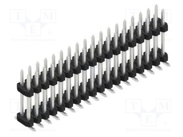 Connector: pin strips; pin header; male; PIN: 36; 2mm; SMT; 2x18