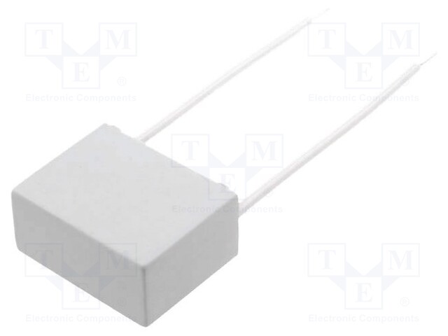 Capacitor: motors, run; 1uF; 400VAC; 31.5x24.5x15mm; Pitch: 27.5mm