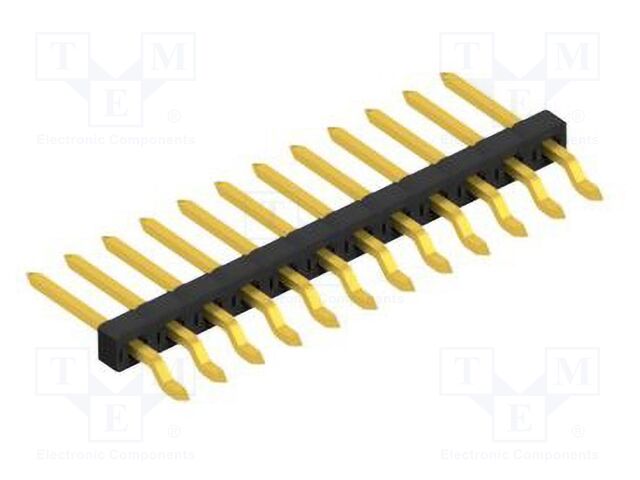 Connector: pin strips; pin header; male; PIN: 12; 2mm; SMT; 1x12