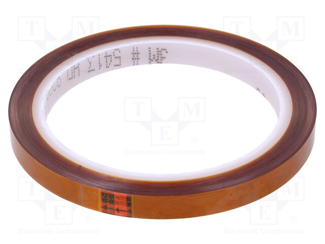 Tape: high temperature resistant; -73÷260°C; W: 9mm; L: 33m; 62%