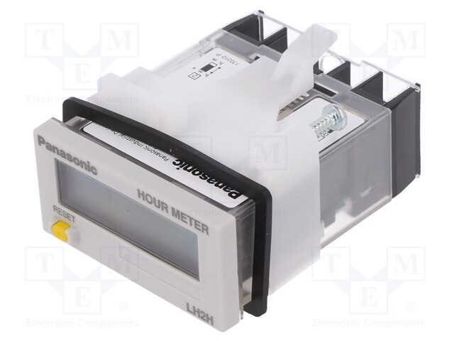 Counter: electronical; LCD; working time; Body dim: 24x48x59.4mm