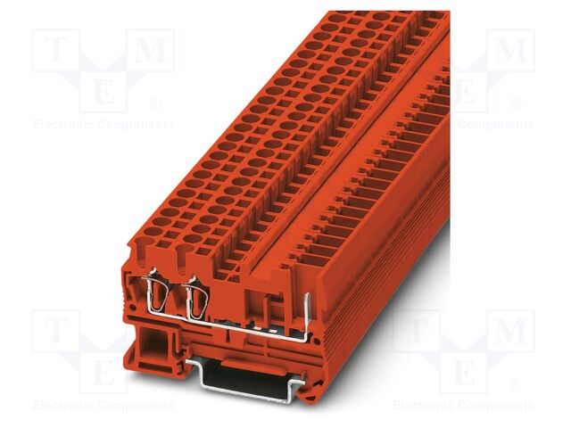 Splice terminal: rail; PA; ways: 1; terminals: 3; W: 5.2mm; H: 60.5mm