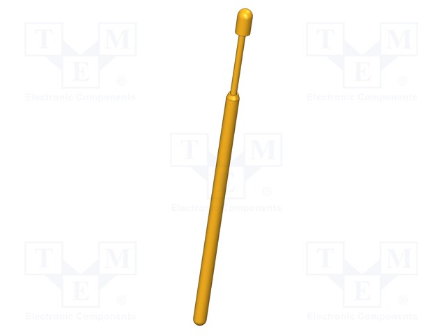 Test needle; Operational spring compression: 4mm; 3A; Ø: 1.15mm