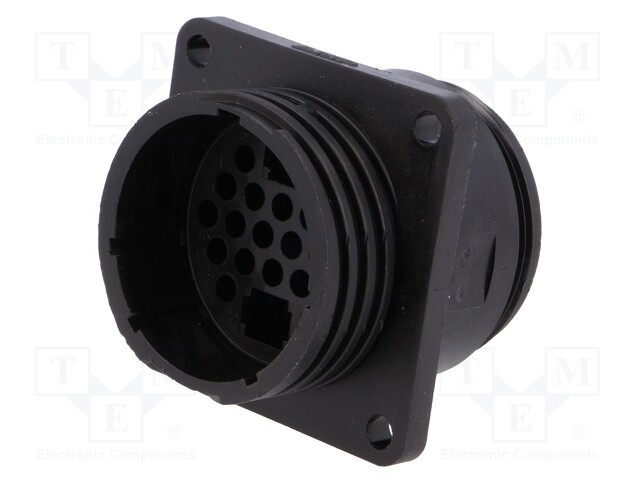 Socket; male; PIN: 22(2+20); w/o contacts; CPC Series 4