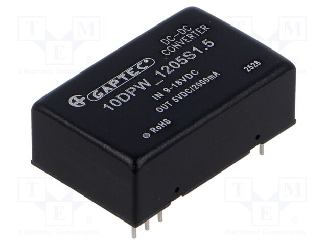 Converter: DC/DC; 10W