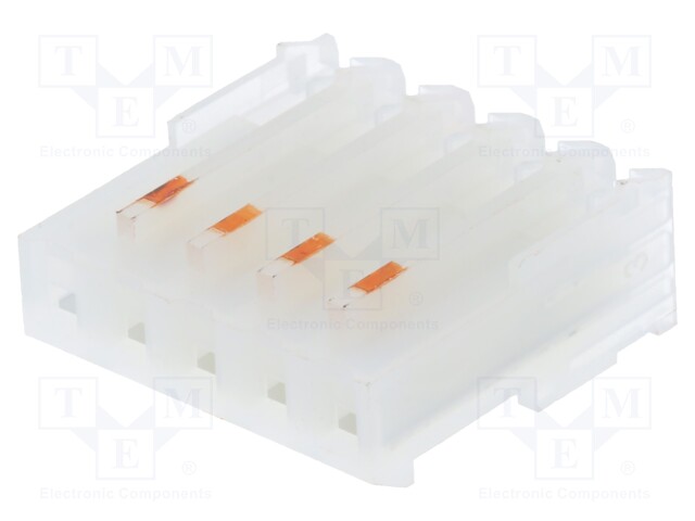 Plug; wire-board; female; PIN: 5; 3.96mm; IDC; for cable; MAS-CON