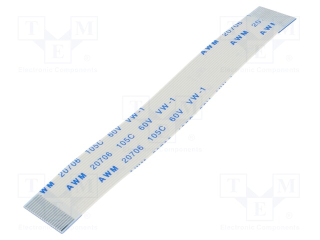 FFC cable; Cores: 20; Cable ph: 0.5mm; contacts on the same side