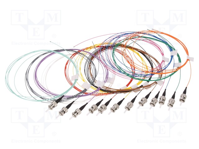 Optic fiber pigtail; OS2; ST; 2m; LSZH; Optical fiber: 9/125um
