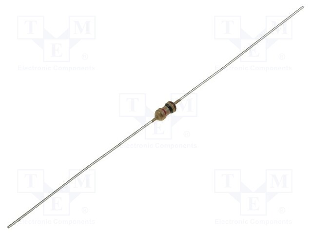 Resistor: carbon film; THT; 330Ω; 250mW; ±5%; Ø1.8x3.2mm; axial