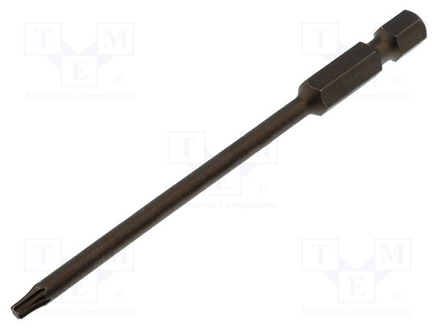 Screwdriver bit; Torx®; TX10; Overall len: 90mm