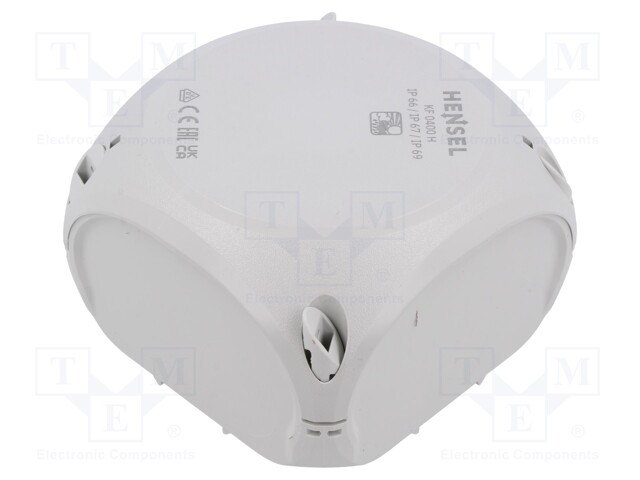 Enclosure: junction box; X: 104mm; Y: 104mm; Z: 70mm; IP66,IP67; grey
