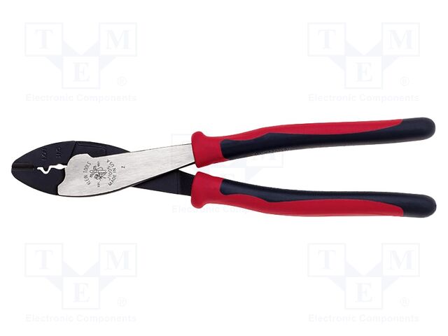 Tool: for crimping; insulated terminals; Journeyman™; 249mm
