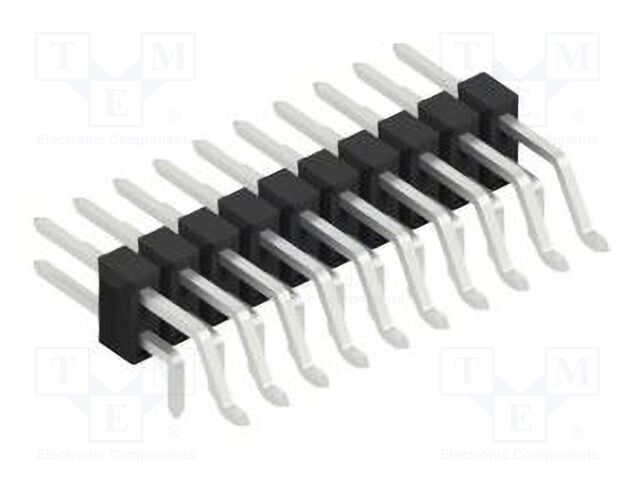Connector: pin strips; pin header; male; PIN: 20; 2.54mm; SMT,THT