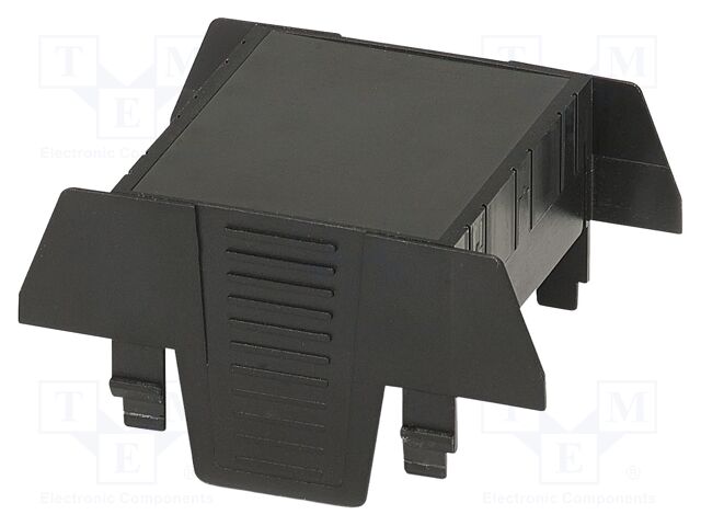 Upper housing; black; EH 52,5; X: 52.6mm; Y: 75mm; Z: 36.95mm