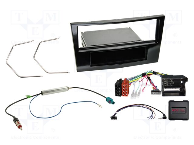 Adapter for control from steering wheel; Opel; black gloss