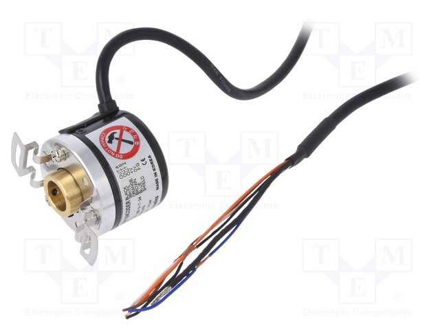 Encoder: incremental; Usup: 12÷24VDC; 100imp/revol; IP50; Ø40x40mm