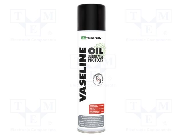 Oil; colourless; vaseline; spray; can; 300ml