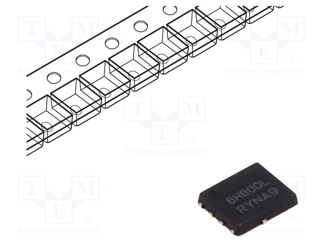 Transistor: N-MOSFET; unipolar; 80V; 224A; Idm: 900A; 107W; DFN5
