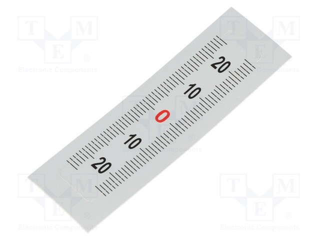 Ruler; figures vertically arranged,self-adhesive; W: 11mm