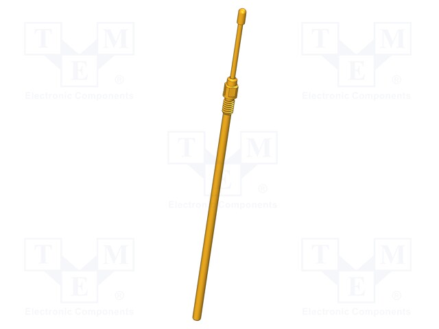 Needle-like test probe; Operational spring compression: 4mm