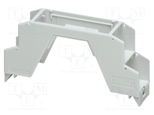Upper housing; grey; ME 22,5; X: 22.6mm; Y: 99mm; Z: 45.85mm