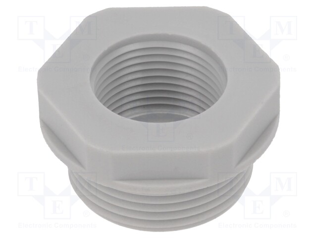 Reduction of threads for glands; Int.thread: PG13,5; polyamide