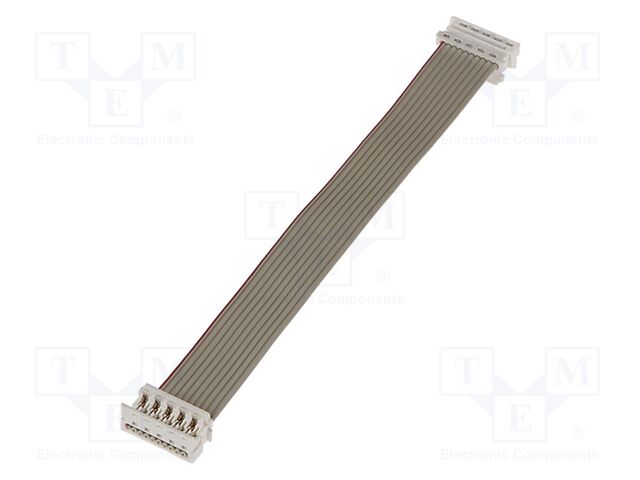 Ribbon cable with connectors