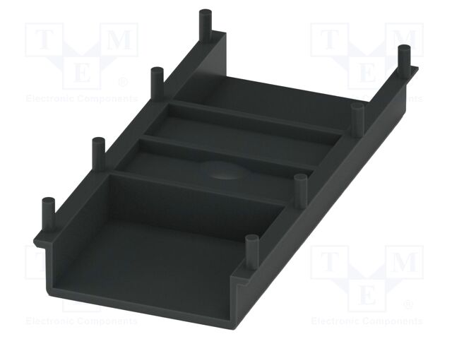 Enclosure base; UL94V-0; HBUS 53,6; PA; for DIN rail mounting