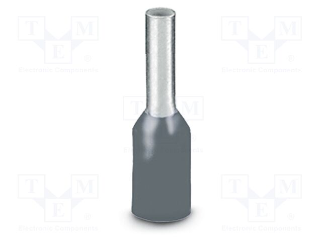 Tip: bootlace ferrule; insulated; copper; 2.5mm2; Bit len: 8mm