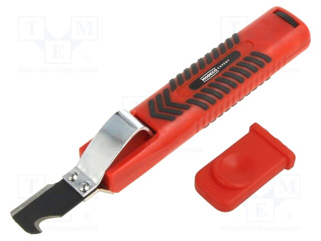 Stripping tool; 8÷28mm2; Wire: round; 190mm