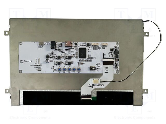 Display: TFT; 12.1"; 1280x800; Illumin: LED; RGB; Interface: HDMI