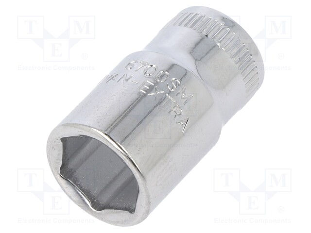 Key; hex socket,socket spanner; HEX 13mm; 1/4"; 24.7mm