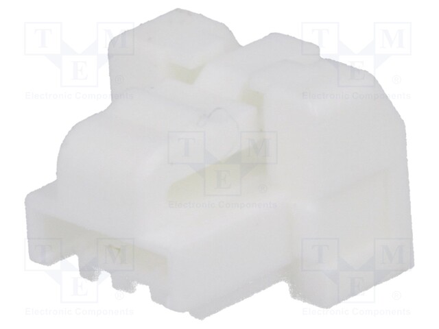 Plug; wire-board; female; CLIK-Mate; 1.25mm; PIN: 3; w/o contacts