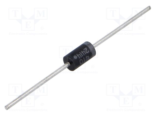 Diode: rectifying; THT; 100V; 4A; bulk; DO201AD; 35ns
