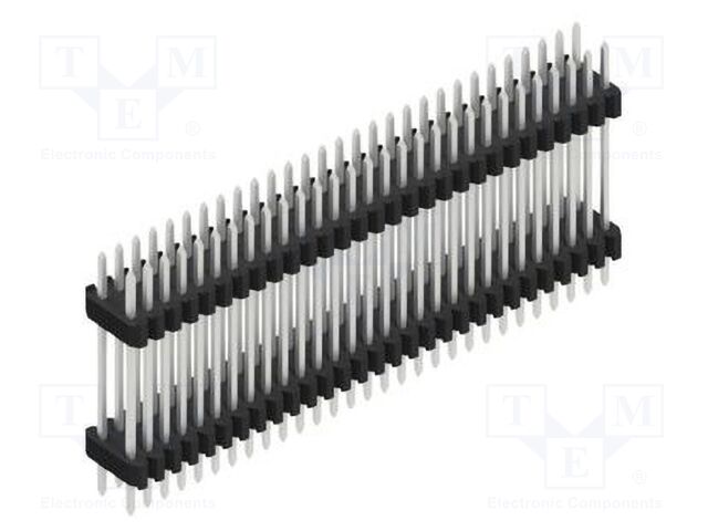 Connector: pin strips; pin header; male; PIN: 58; 1.27mm; THT; 2x29