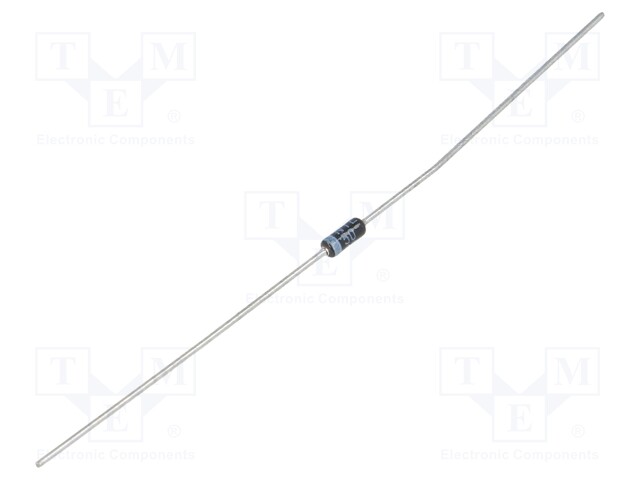 Diode: Zener; 0.5W; 22V; DO35; single diode; 100nA