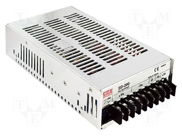 Converter: DC/DC; 201.6W; Uin: 19÷36V; Uout: 48VDC; Iout: 4.2A; 1100g
