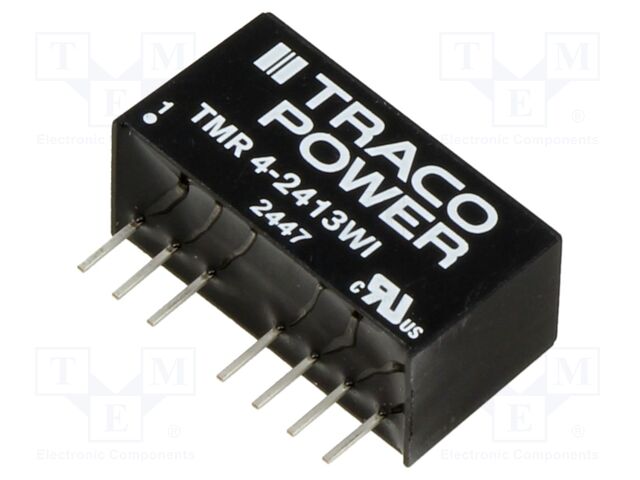 Converter: DC/DC; 4W; Uin: 9÷36V; Uout: 15VDC; Iout: 266mA; SIP8; 4.8g