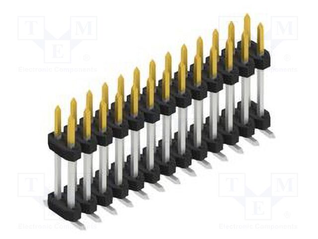 Connector: pin strips; pin header; male; PIN: 26; 2mm; SMT; 2x13
