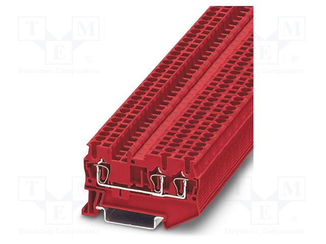 Splice terminal: rail; ST; 24A; 800V; spring clamp; PA; 0.08÷4mm2