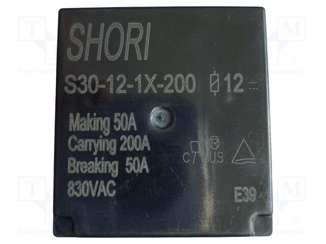 Relay: electromagnetic; SPST-NO + SPST-NC; Ucoil: 24VDC; S30; PCB