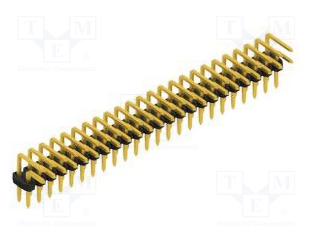 Connector: pin strips; pin header; male; PIN: 48; 2mm; THT; 2x24
