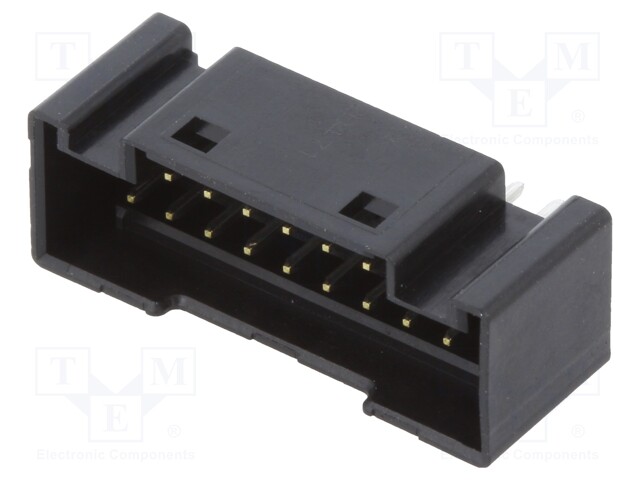 Socket; wire-board; male; DF51K; 2mm; PIN: 20; THT; on PCBs; 250V; 2A