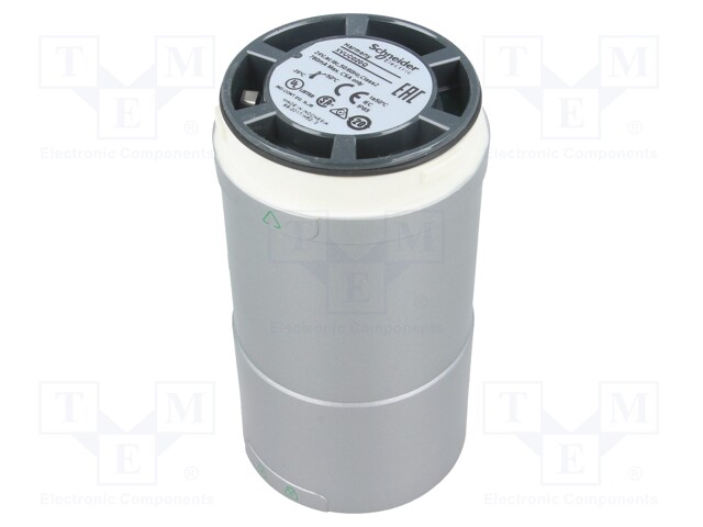 Signallers accessories: base extension; Colour: silver; IP55