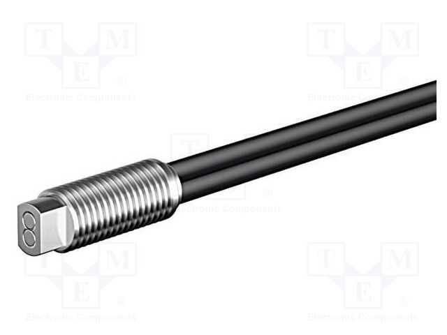 Sensor: fiber-optic; Oper.mode: diffuse-reflective; Housing: M6