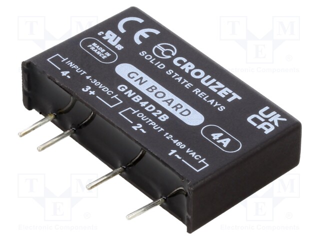 Relay: solid state; Ucntrl: 4÷30VDC; Variant: current source; 20g